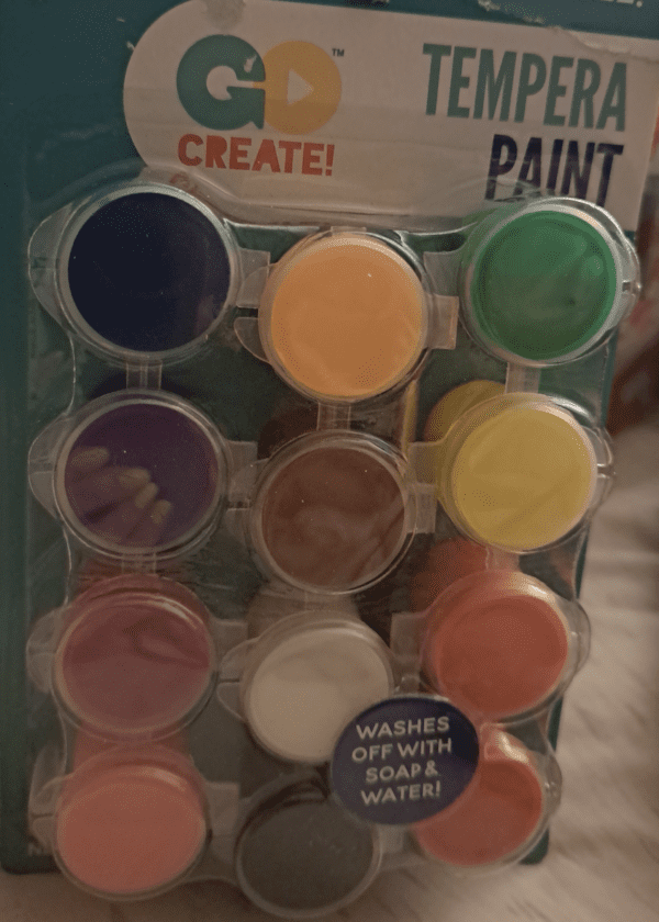 Washable Tempera paint - 12 count